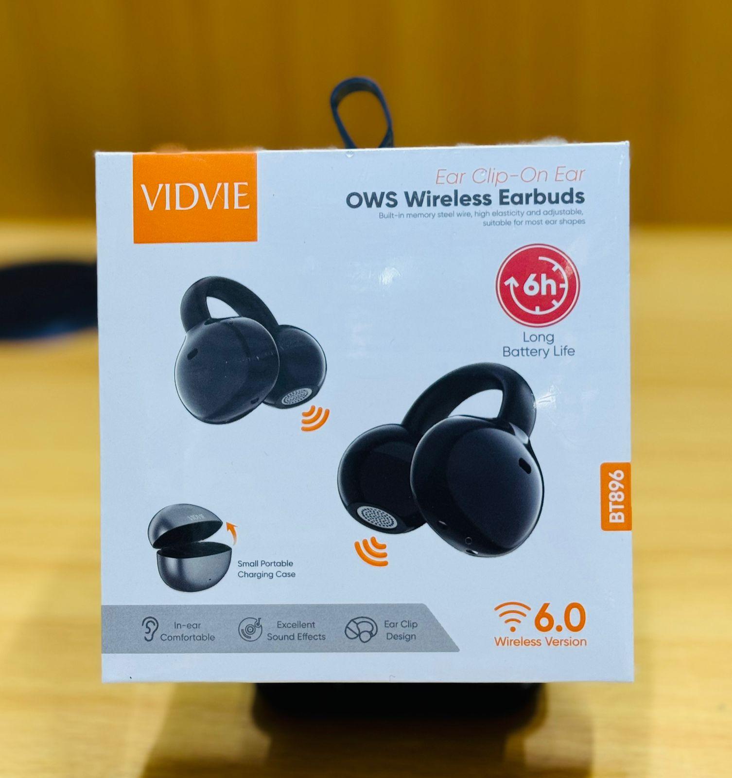 VIDVIE BT896 Ear Clip-On OWS Wireless Earbuds
